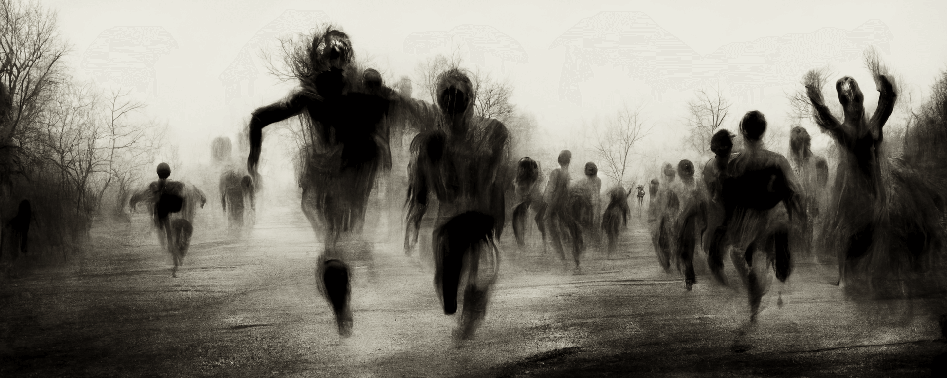 People running